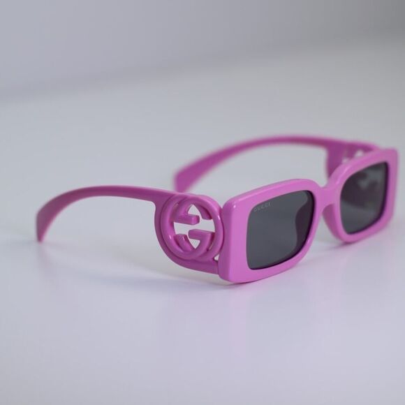 NEW Gucci Sunglasses GG1325S 006 Pink Grey Unisex Authentic main image 7